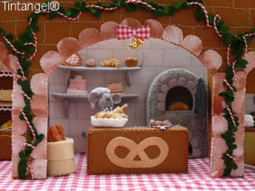Tintangel 2011 &ndash; Kerstgevel met Boulangerie Maurice.