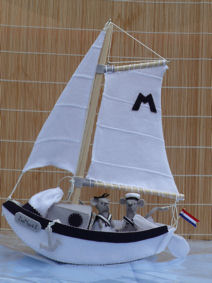 Tintangel 2010 &ndash; Zeilboot van Morris & Miny